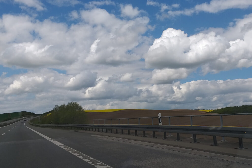 Auf der Autobahn