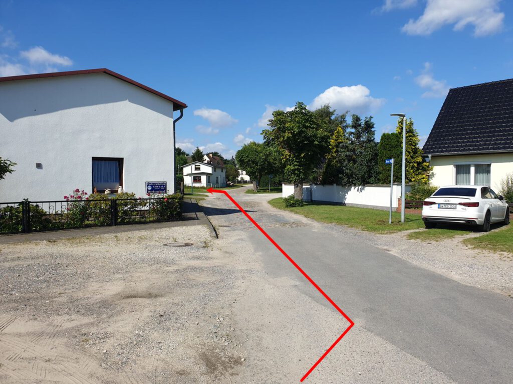 Ein Stück geradeaus