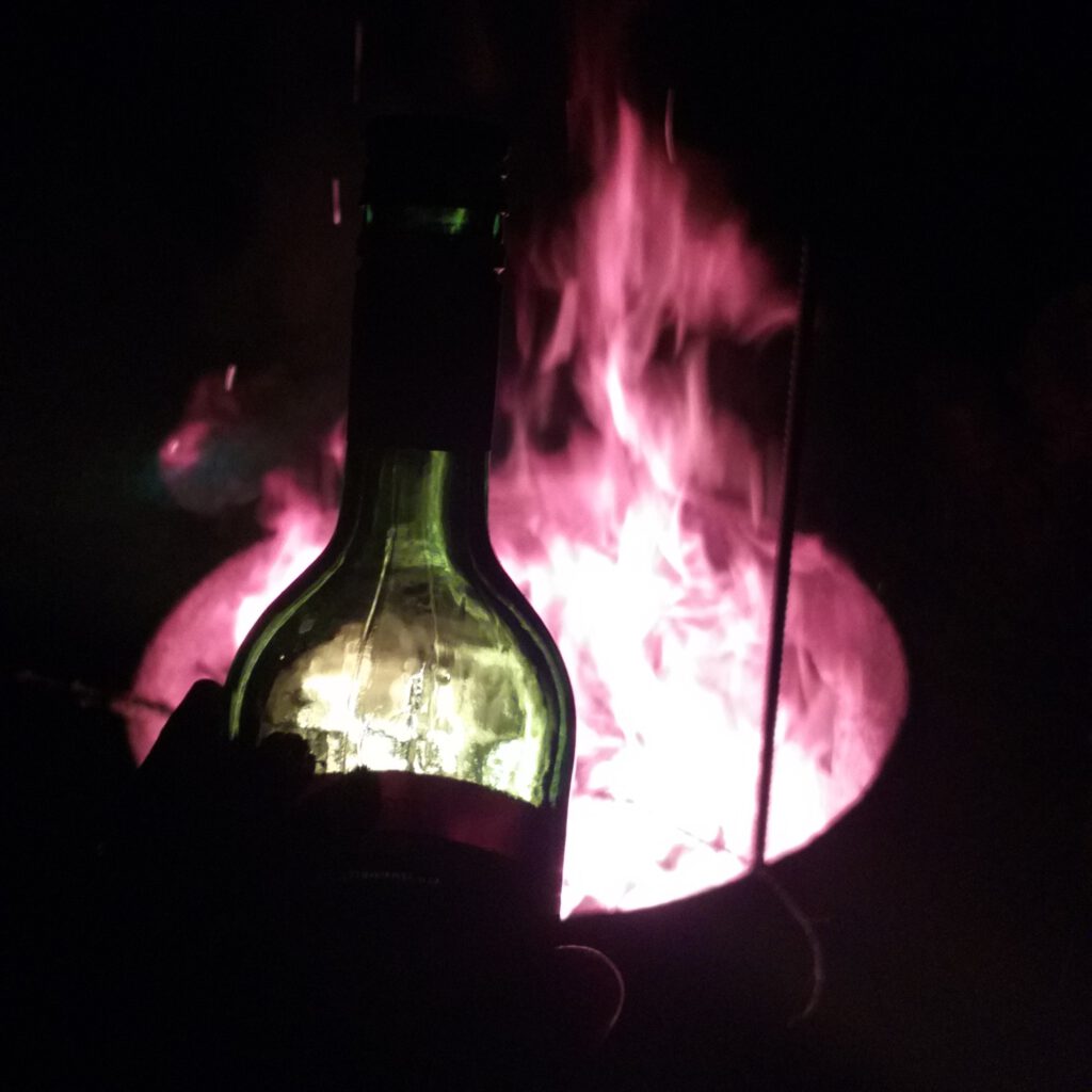 Dazu ein Glas Rotwein