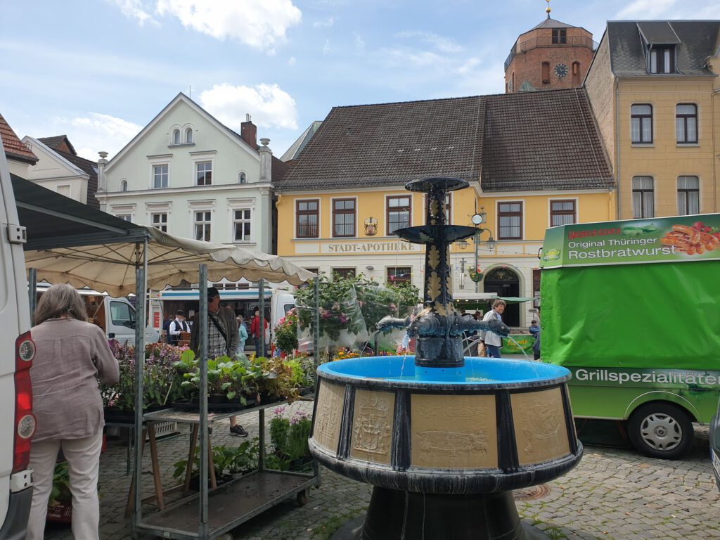 Markt in Wolgast
