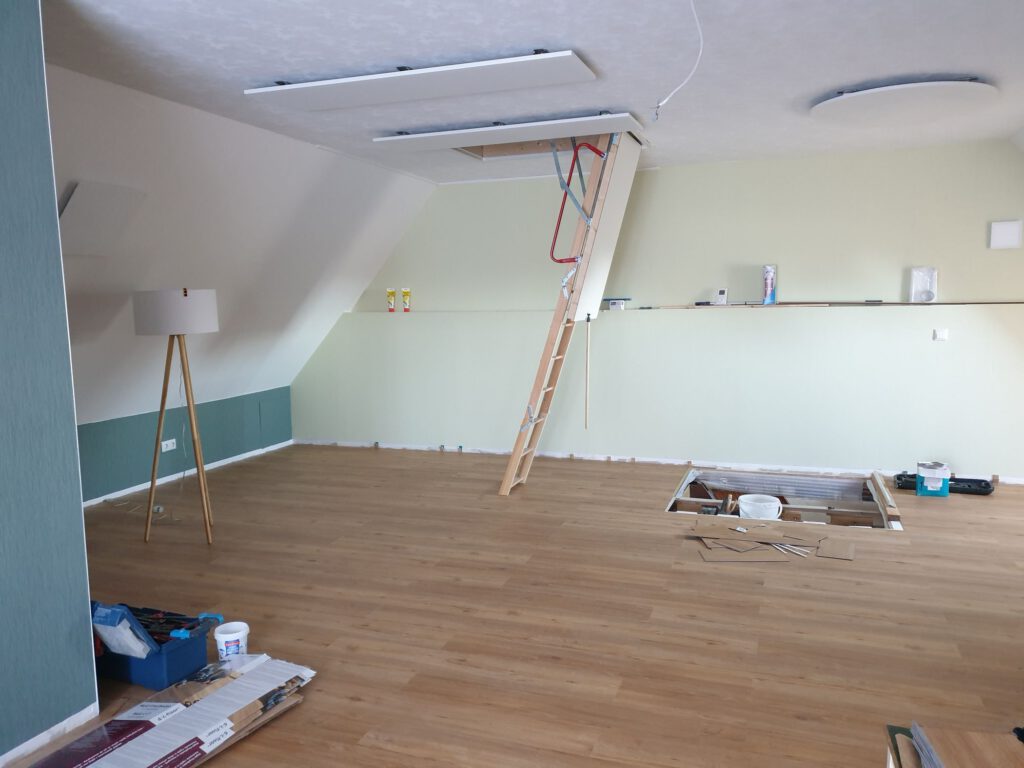Fußboden fertig